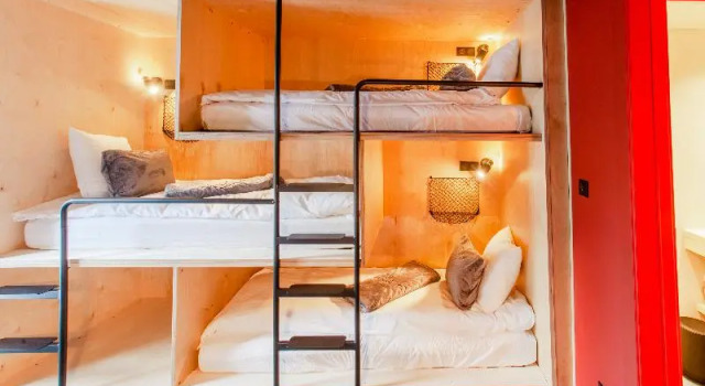 Четырёхместный номер Standard La Folie Douce Hotels Chamonix