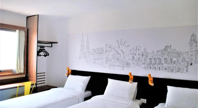 Трёхместный номер Standard B&B HOTEL São Paulo Luz - Centro