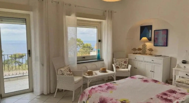 Standard Doppel Zimmer mit Balkon und mit Meerblick Villa Azul