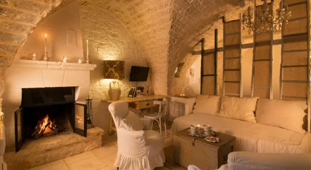 Номер Standard с видом на сад Masseria Salinola