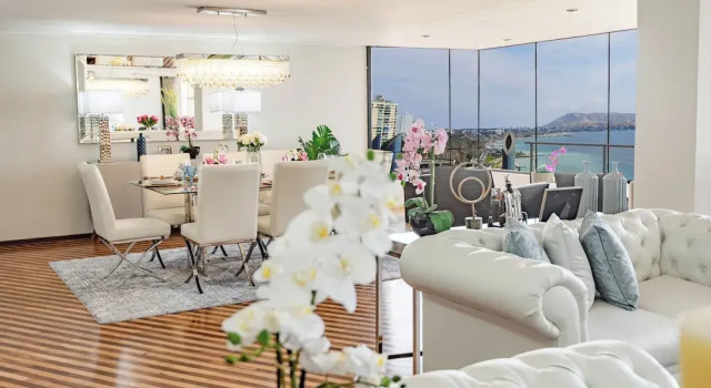 OceanFront Larcomar Apartments, Buchen Sie Ferienwohnung Hotels in Provincia de Lima mit Parkplatz, Parkplätze