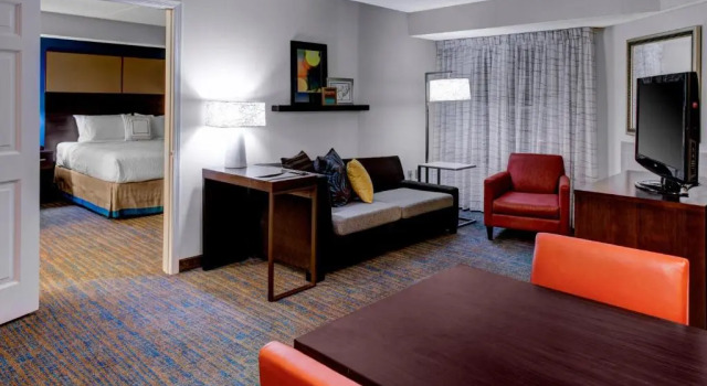 Двухместный люкс c 1 комнатой Residence Inn by Marriott Cleveland Beachwood