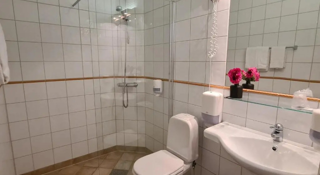 Standard- Enkelt værelse Lampeland Hotel