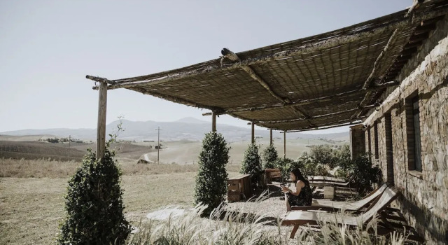 Номер Premium с красивым видом из окна Locanda in Tuscany
