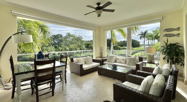 Spacious Golf View Apartment in Puntacana Resort Club, Rezerwuj Apartament Punta Cana Republika Dominikany