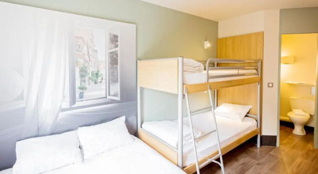 Четырёхместный номер B&B HOTEL Aix-en-Provence Pont de lArc