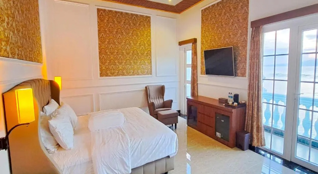 Люкс с видом на море Gili Beachfront Suites