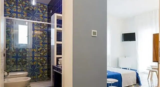 Двухместный номер Standard с балконом B&B Le Bateau Bleu