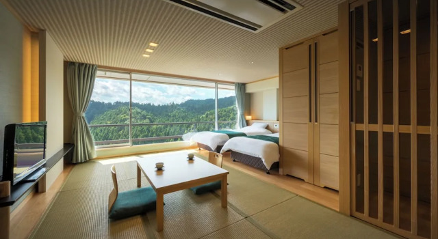 Номер Standard с видом на горы Hotel Matsushima Taikanso