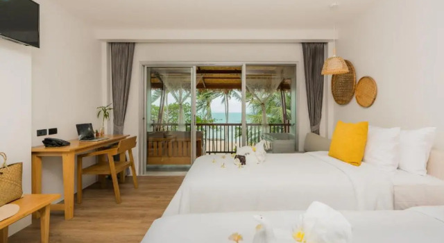 Двухместный номер Deluxe sea facing Princess Paradise Koh Phangan