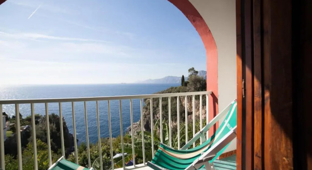 Двухместный номер Standard с видом на море Hotel Villa Bellavista