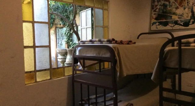 Кровать в общем номере Casa Chango Hostel