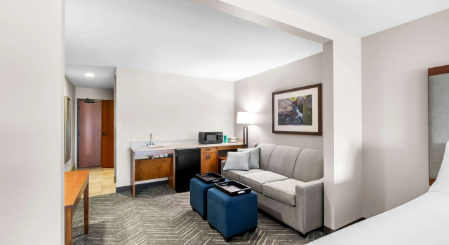 Четырёхместный люкс Comfort Inn & Suites Mountain Iron and Virginia