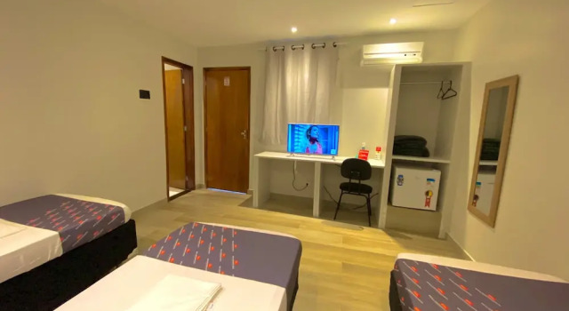 Трёхместный номер Standard Mega Aeroporto Hotel Apenas 1 km de distância do Aeroporto de Fortaleza