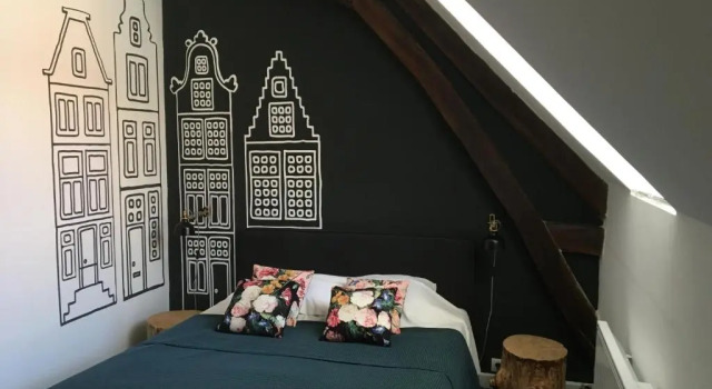 Deluxe Dvoulůžkový s manželskou postelí pokoj Boutique Hotel B&B Fleurie