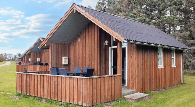 Коттедж Cabin in Camping Resort With Heating