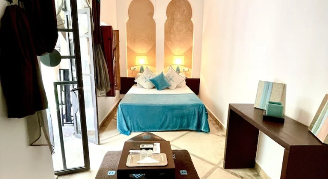 Двухместный номер Superior с балконом Riad Jardin Des Rêves
