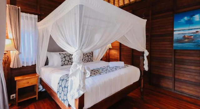 Двухместный номер Deluxe The Lavana Jhonny Kibung Villas Lembongan