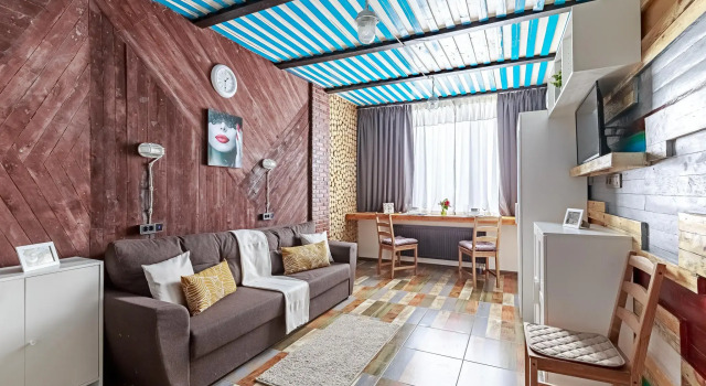 Apartments in Admiral Waterhouse residential complex on Admiralskaya Street, Book Lejlighed Billige hoteller i Dmitrovsky District