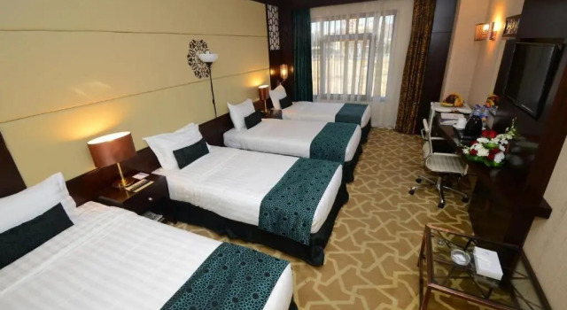 Четырёхместный номер Standard Rawdat Al Safwa Hotel