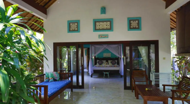 Четырёхместный номер Standard с видом на сад Kirana Homestay