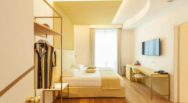 Двухместный номер Deluxe с частичным видом на море Hotel Aristeo