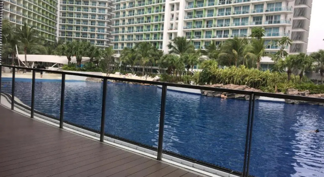 Апартаменты Cozy 1BR w/ Balcony at AZURE