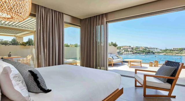 Двухместный люкс Diamond Ambassador с видом на море Castello Infinity Suites