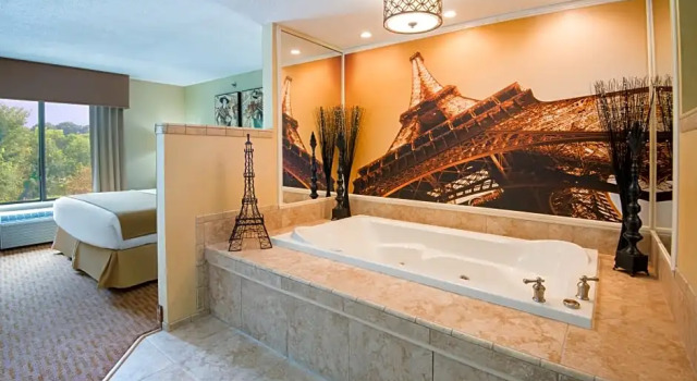 Двухместный люкс с видом на внутренний двор Holiday Inn Express Hotel & Suites Sharon-Hermitage