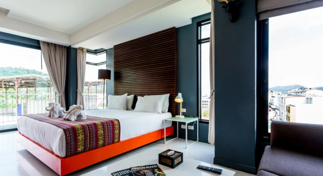 Moxi Boutique Hotel, Забронировать Бутик-отель Отели острова Пхукета с бассейном, Бассейн