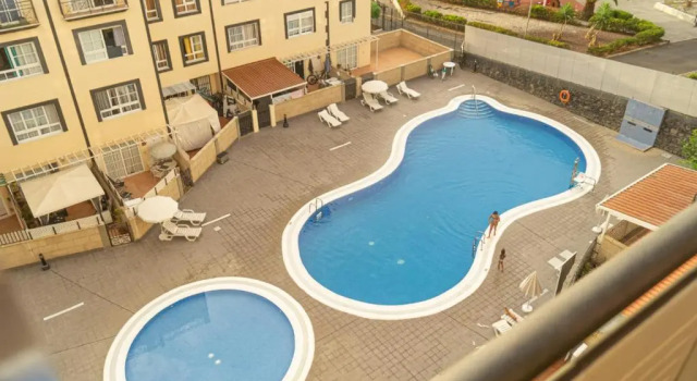 Ocean View 2 bedroom Roofterrace Apartment, Prenota Appartamento Hotel a Tenerife con piscina, Piscina