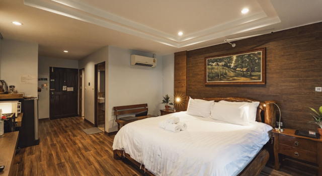 Двухместный номер Deluxe с балконом Namtok Sarika Resotel