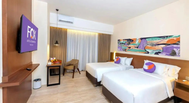 Habitación doble De lujo FOX HARRIS Hotel & Convention Banjarnegara