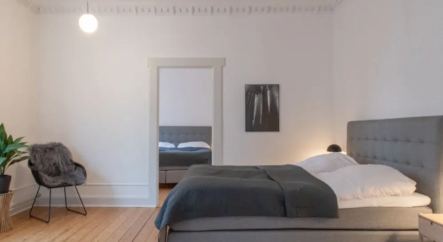 Sanders Boulevard - Smart 3-bdr Apt By the Canal, Buchen Sie Ferienwohnung Aarhus 