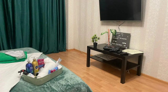 Апартаменты с балконом Resident Ufa (Резидент Уфа) на улице Бакалинская