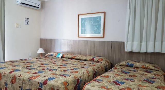 Трёхместный номер Standard Vila Azul Praia Hotel