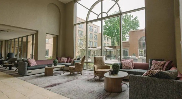 Кровать в общем номере Courtyard by Marriott Nashua