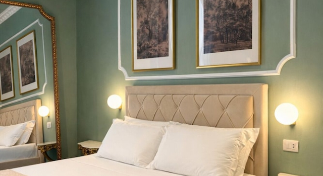 Deluxe Doppel Zimmer mit Balkon und mit Blick auf den Innenhof Beretti Home