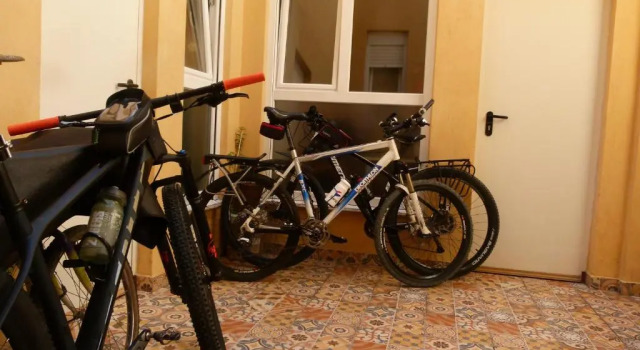Кровать в общем номере Hostel Allegro