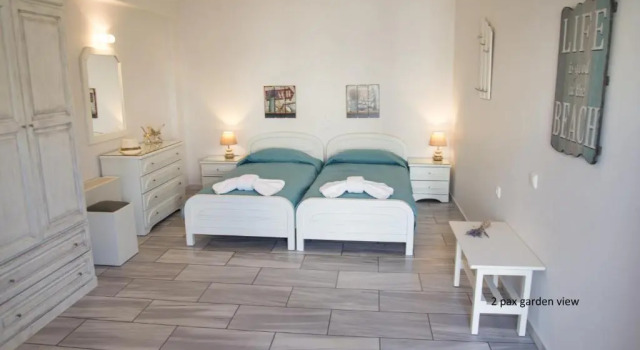 Студия с видом на сад Angeliki Apartments