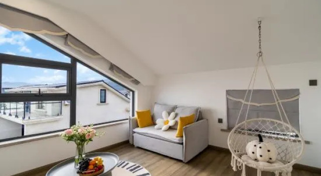 Семейный люкс Premium с 2 комнатами с видом на море Xiangshan Siyu Nine House Home Stay