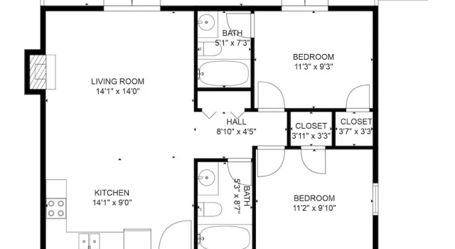 Номер Standard Creekside Memories - 2 Bedrooms, 2 Baths, Sleeps 6 Cabin by RedAwning