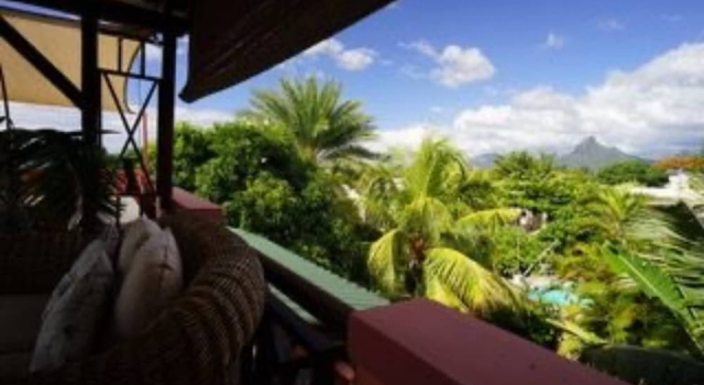 Ocean View Guesthouse in Tamarin, Pool, Sunset, Boek Hotel Tamarin Mauritius West Coast