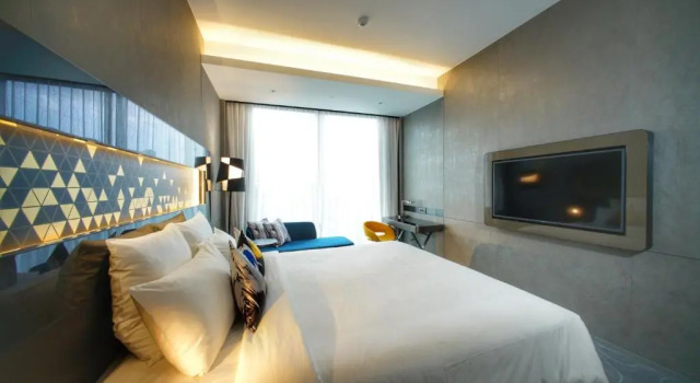 Двухместный room Deluxe Novotel Singapore On Stevens