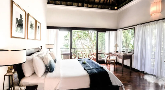 1 soveværelse i Deluxe dobbelt værelse med udsigt Ijen Resort and Villas
