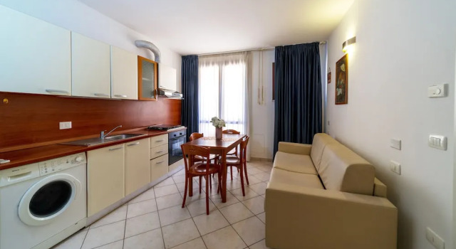 Апартаменты Superior c 1 комнатой с балконом и с видом на город Residence Alessandra