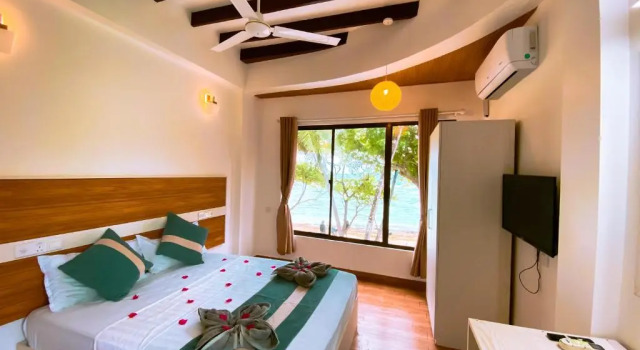 Двухместный номер Deluxe с балконом и с видом на море The Pearl Seaview