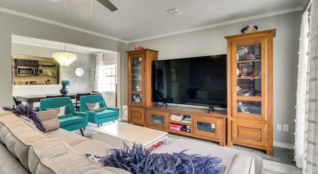 Апартаменты Walk to Beach, Fenced Patio: Bay St Louis Getaway!