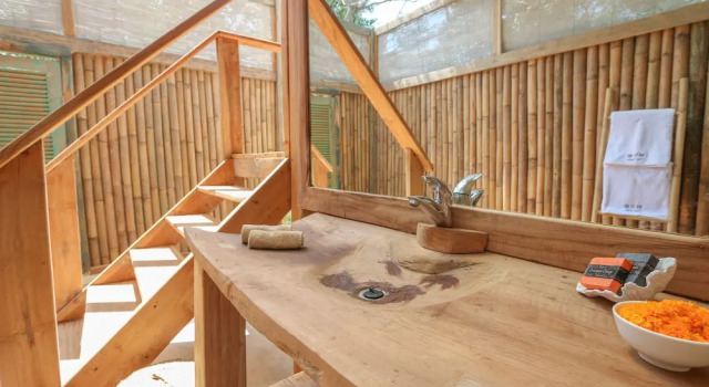 Бунгало с видом на сад MaoMeno Yoga Resort