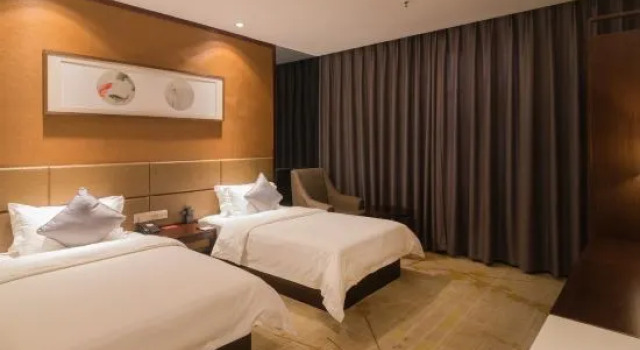 Люкс Deluxe Pujin Hotel (Wuhan High Speed Railway Station Happy Valley Branch)